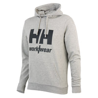 Helly Hansen Logo Hoodie - Light Grey Melange