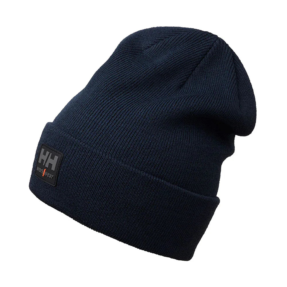 Helly Hansen Classic Logo Cuff Beanie - Navy - RSEA Safety Outlet
