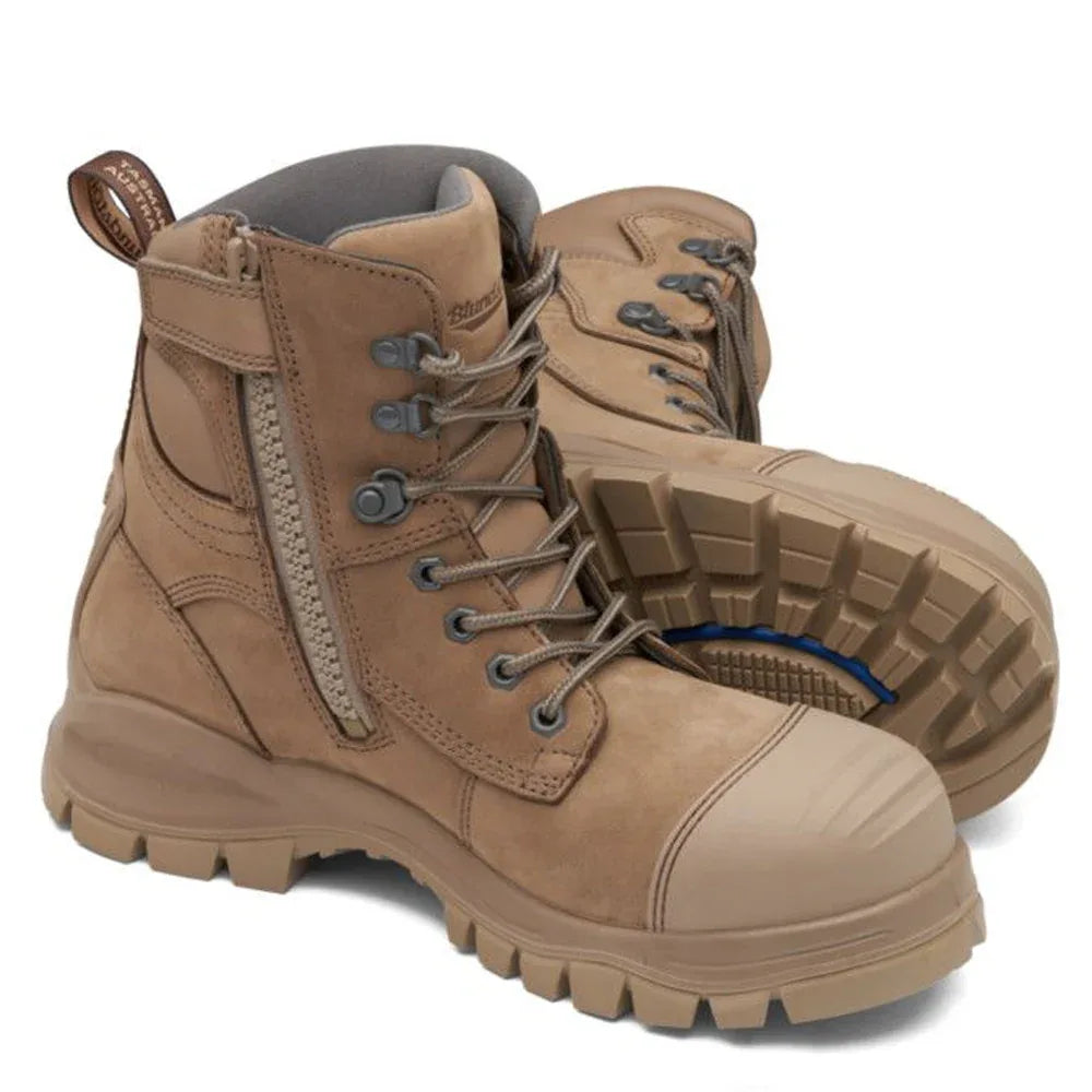 Blundstone #984 Unisex Zip Up Series Safety Boots - RSEA Safety Outlet