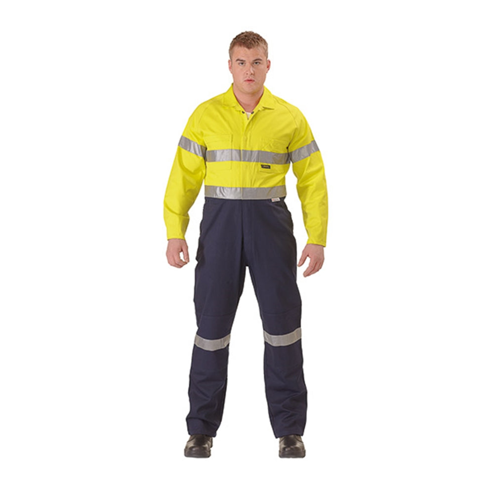 Bisley BC6719TW Hi Vis Lightweight Coverall with 3M Tape