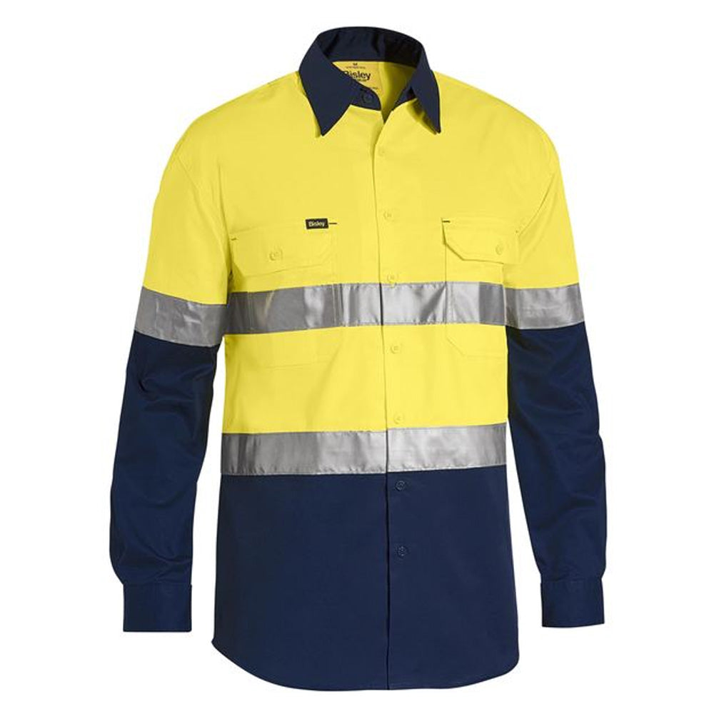 Bisley Hi Vis 2 Tone Cool Light Weight 3M Taped