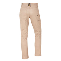 Eleven Workwear Anvil Tapered Stretch Pant - Khaki - RSEA Safety Outlet