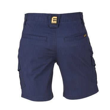Eleven Workwear Jett Stretch Cargo Short - Navy