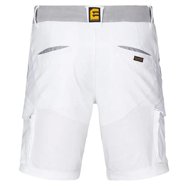 ELEVEN Workwear Super Easy Cargo Work Short - White - RSEA Safety Outlet