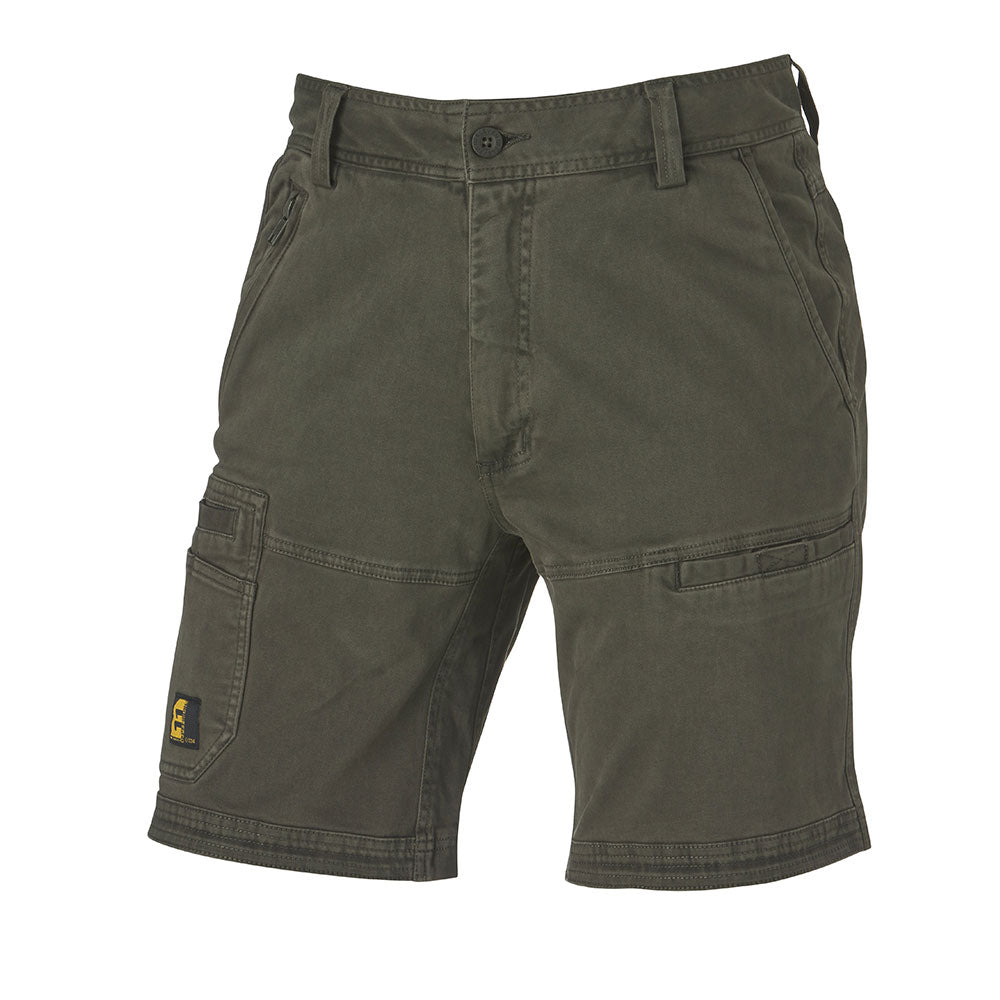 Eleven Workwear Force Walk Short - Dark Olive