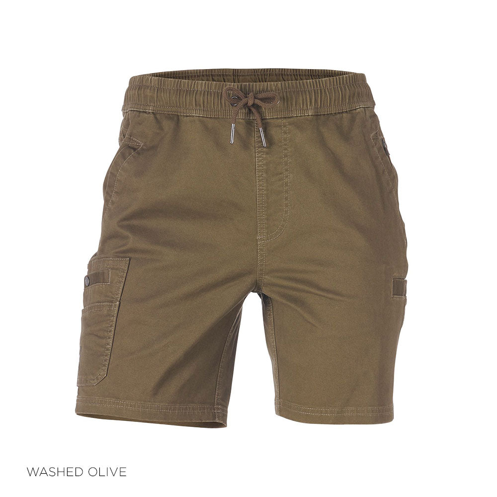 ELEVEN Workwear Ikon Short - Washed Olive