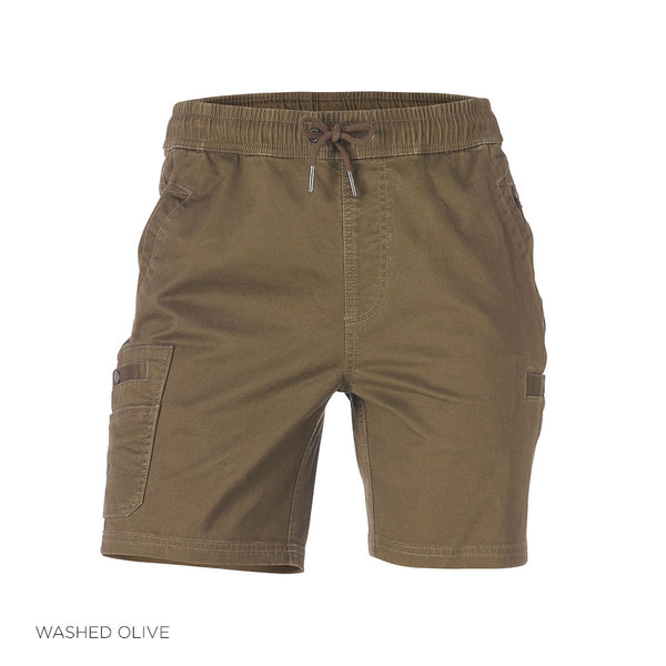 ELEVEN Workwear Ikon Short - Washed Olive