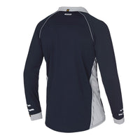ELEVEN Workwear AEROCOOL L/S Polo Shirt - Navy
