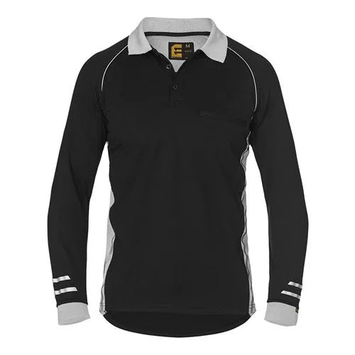 ELEVEN Workwear AEROCOOL L/S Polo Shirt - RSEA Safety Outlet