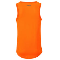 ELEVEN Workwear AEROCOOL Mesh Singlet - Orange