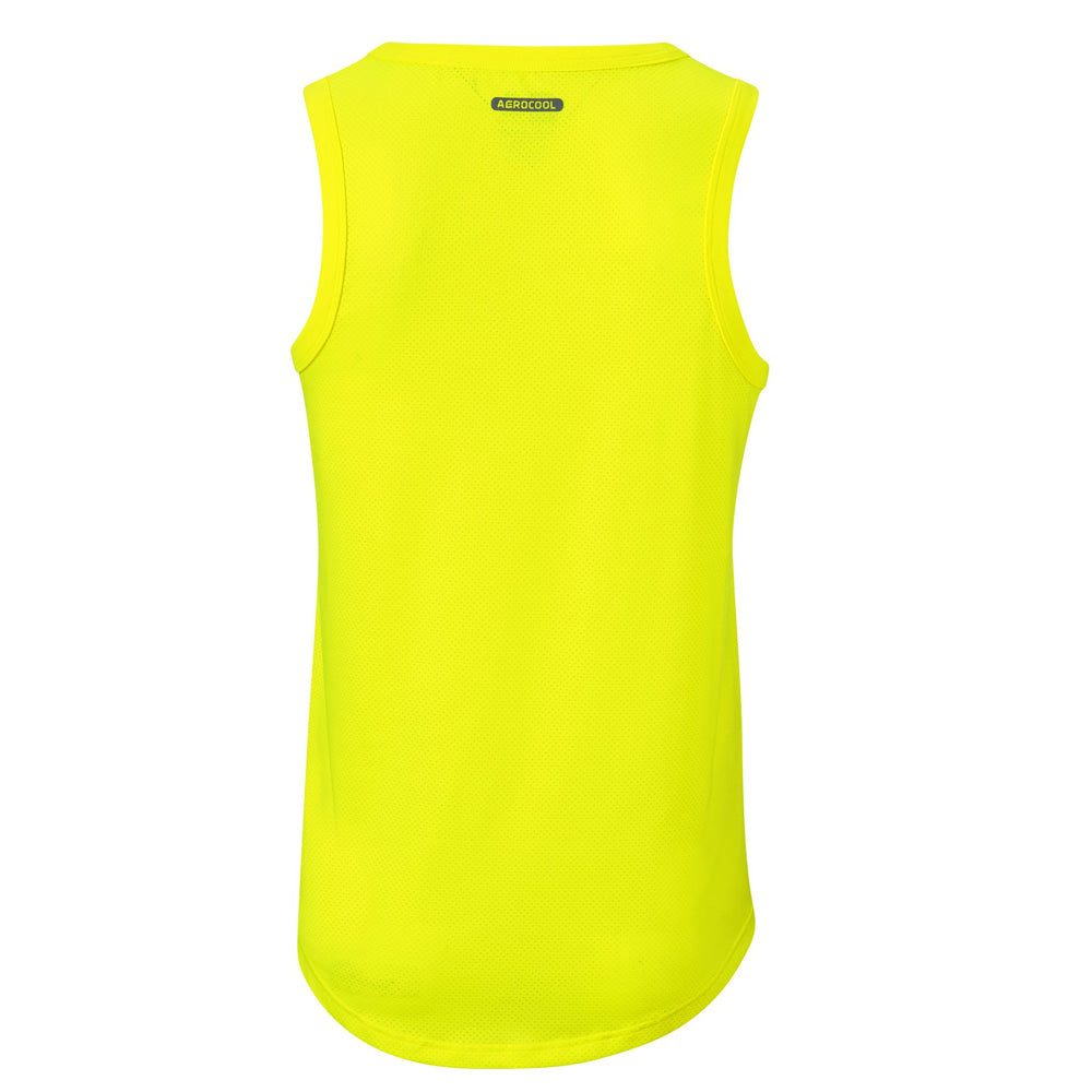 ELEVEN Workwear AEROCOOL Mesh Singlet - Yellow
