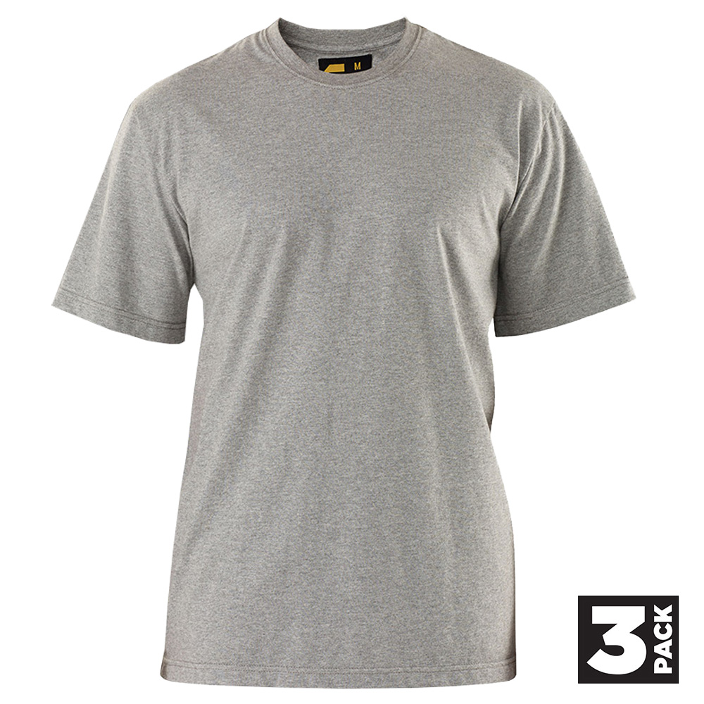 ELEVEN Workwear Essential Cotton S/S T-Shirt (Pk 3)