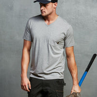 ELEVEN Workwear Essential V-Neck S/S T-Shirt