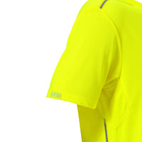 ELEVEN Workwear AEROCHILL S/S T-Shirt - Hi Vis Yellow