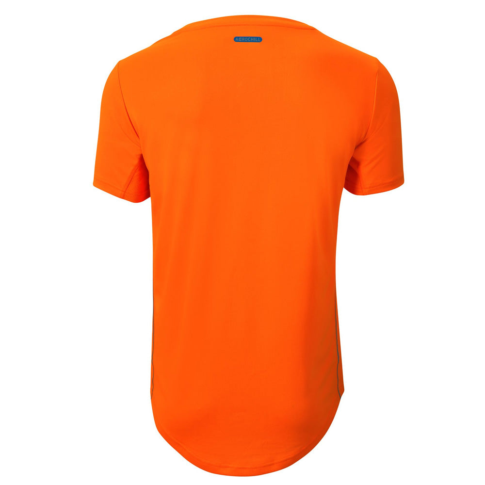ELEVEN Workwear AEROCHILL S/S T-Shirt - Hi Vis Orange