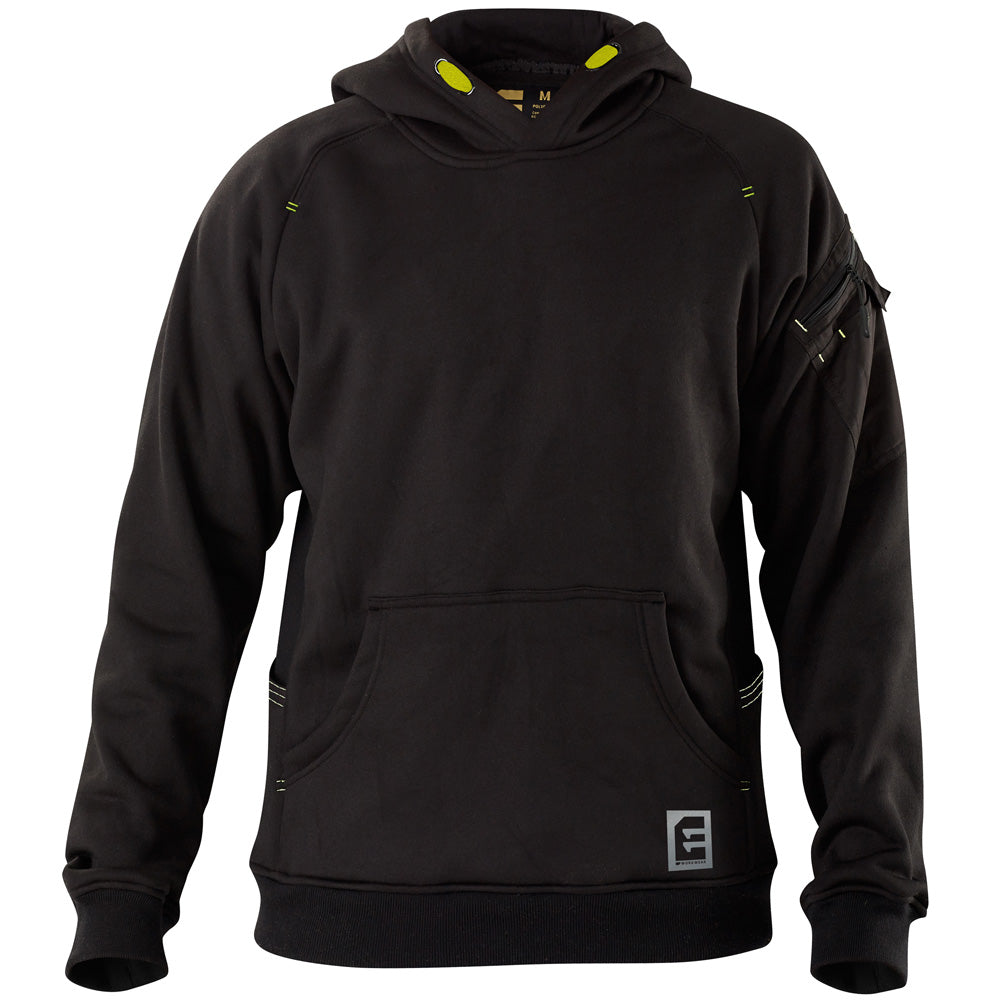 ELEVEN Workwear Evolution Work Hoodie - Black - RSEA Safety Outlet