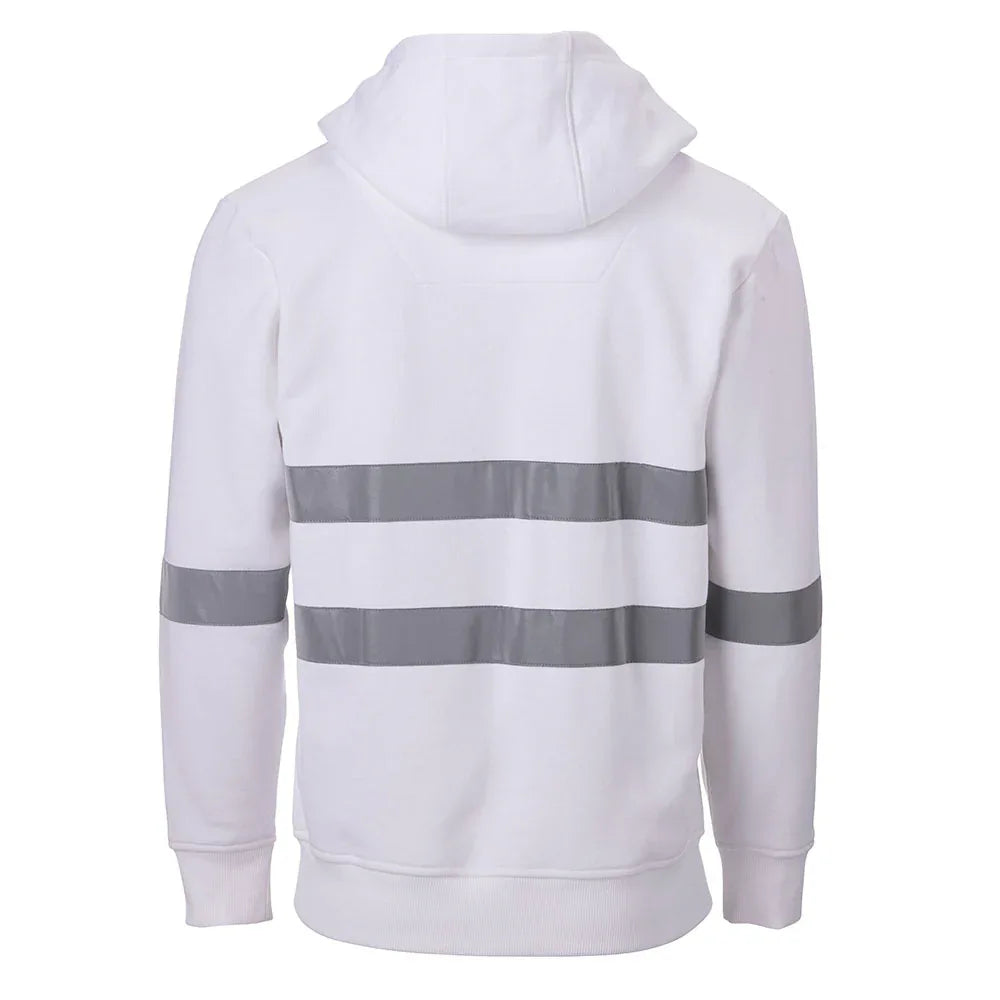 ELEVEN Workwear Hooded Fleece Taped Jumper - RSEA Safety Outlet