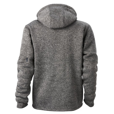 ELEVEN Workwear Marle Bonded Knit Zip Hoodie