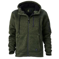 ELEVEN Workwear Marle Bonded Knit Zip Hoodie - RSEA Safety Outlet