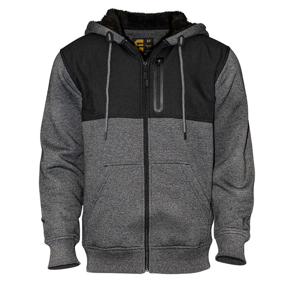 ELEVEN Workwear Cationic Fleece Zip-Through Hoodie - Black – RSEA