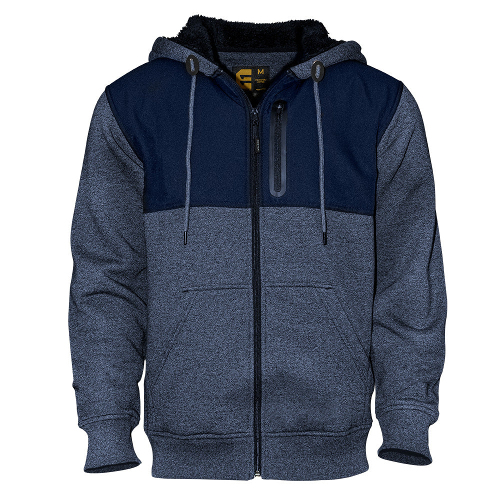 ELEVEN Workwear Cationic Fleece Zip-Through Hoodie