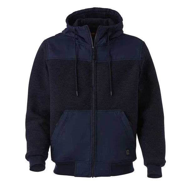 ELEVEN Workwear Heavy Weight Polar Fleece Jacket - Navy - RSEA Safety Outlet