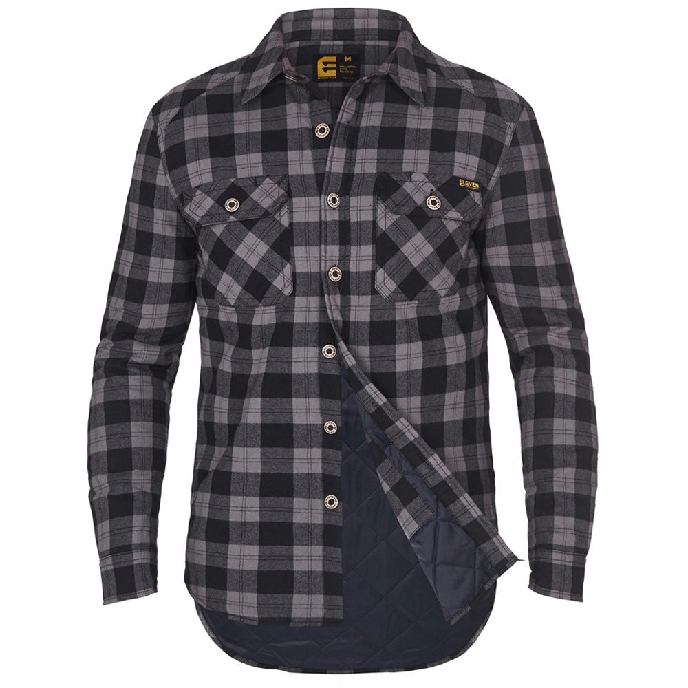 ELEVEN Workwear Hemlock Quilted Flannel Shacket