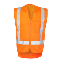 ELEVEN TTMC HiVis Taped Vest - Hi Vis Orange