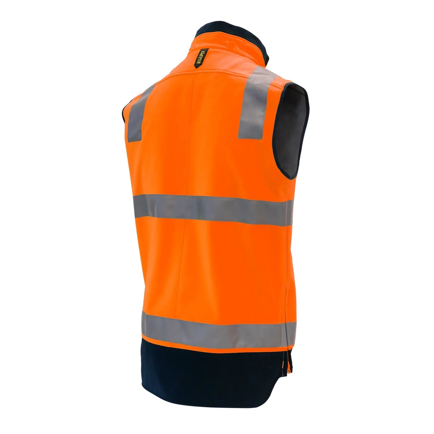 ELEVEN Workwear Hi-Vis 'B' Taped Soft Shell Vest - RSEA Safety Outlet