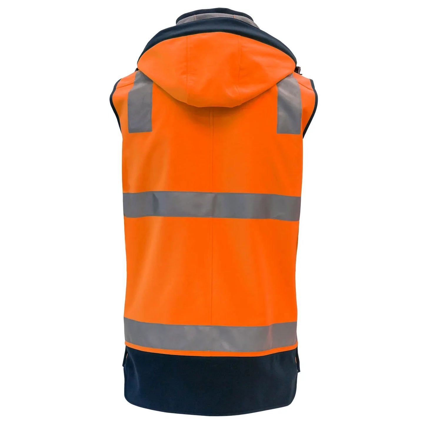 ELEVEN Workwear Hi-Vis 'B' Taped Soft Shell Vest - RSEA Safety Outlet
