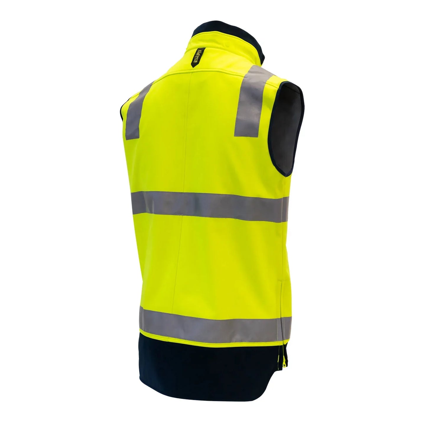 ELEVEN Workwear Hi-Vis 'B' Taped Soft Shell Vest - RSEA Safety Outlet