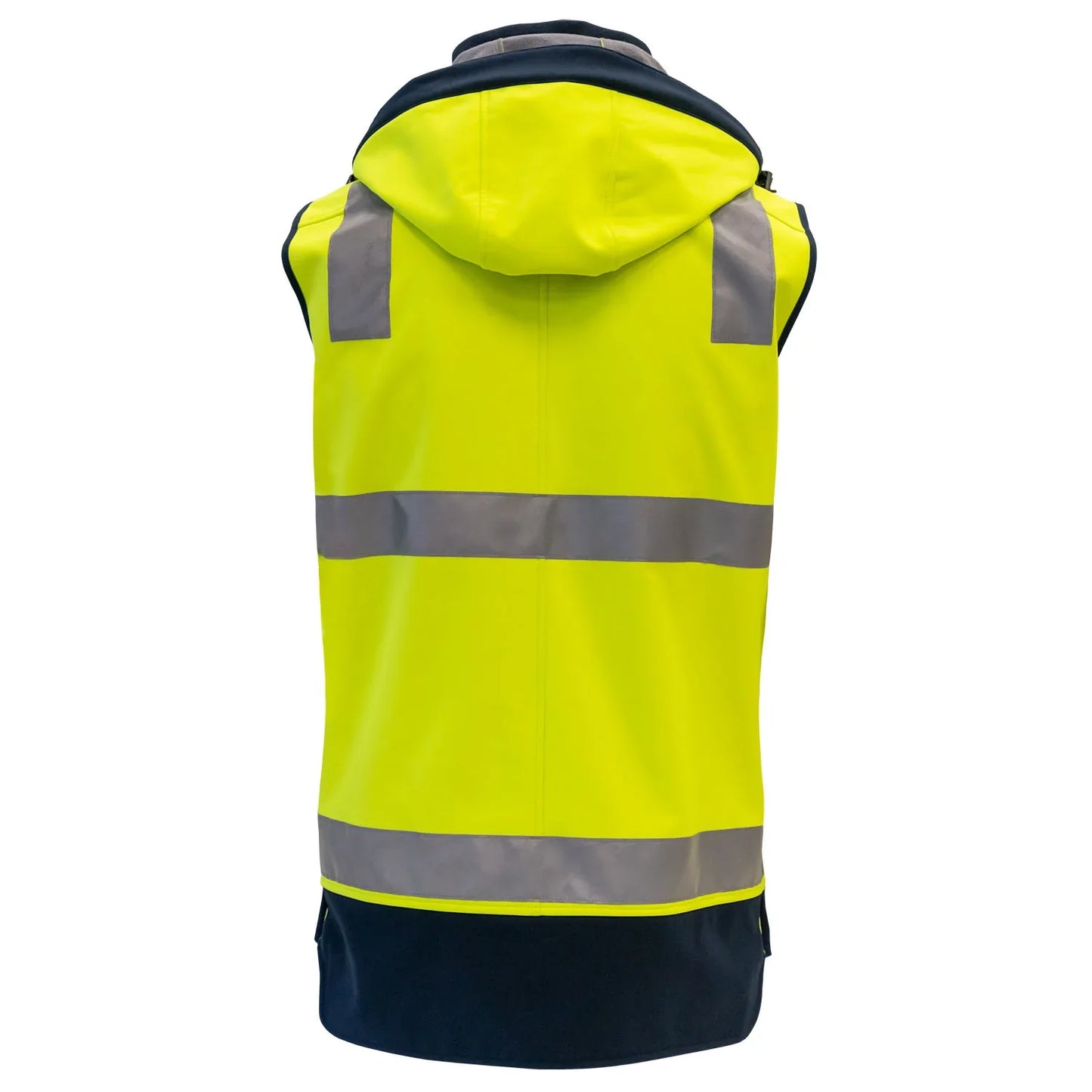 ELEVEN Workwear Hi-Vis 'B' Taped Soft Shell Vest - RSEA Safety Outlet