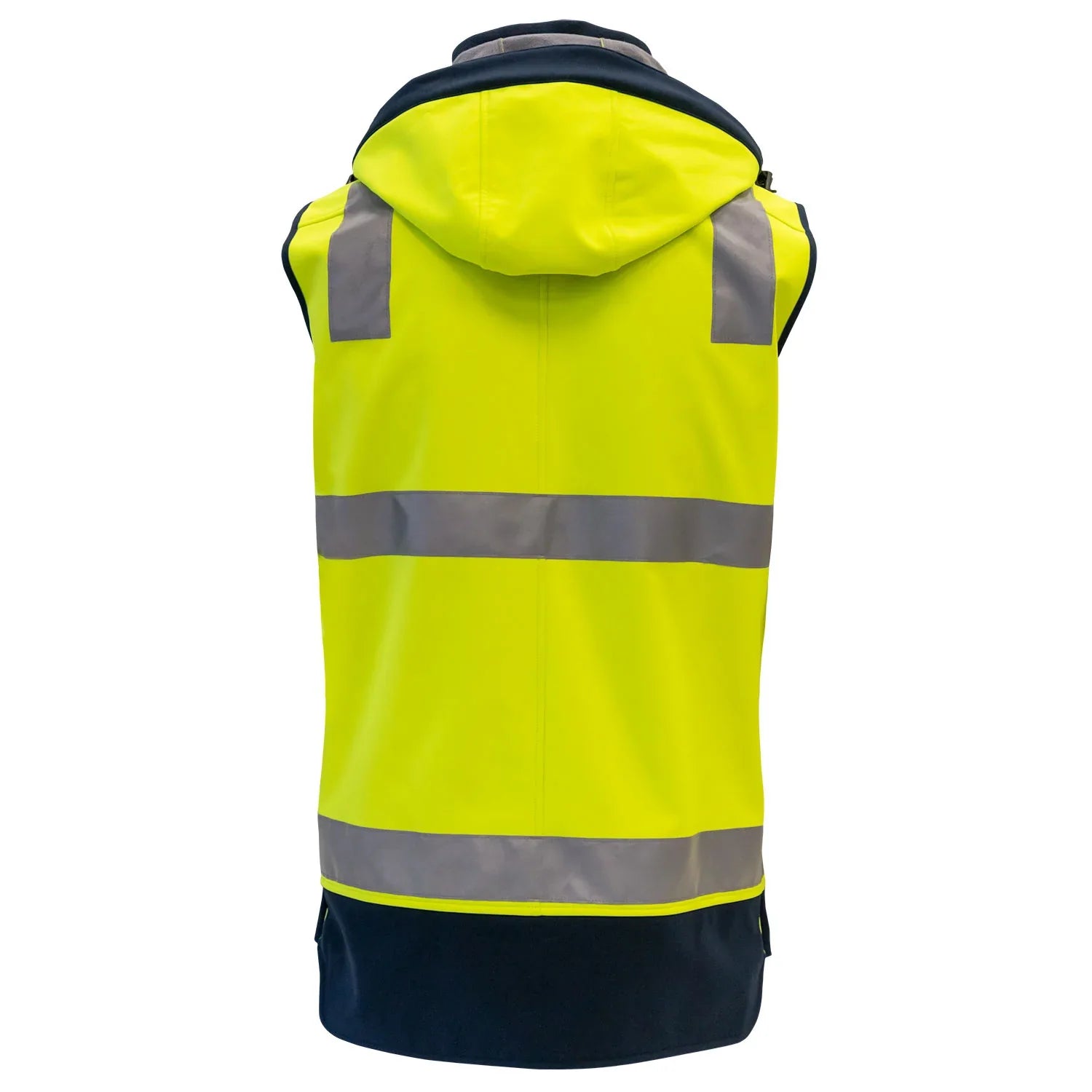 ELEVEN Workwear Hi-Vis 'B' Taped Soft Shell Vest - RSEA Safety Outlet