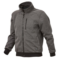 ELEVEN Workwear Textured Zip Front Knitted Jacket