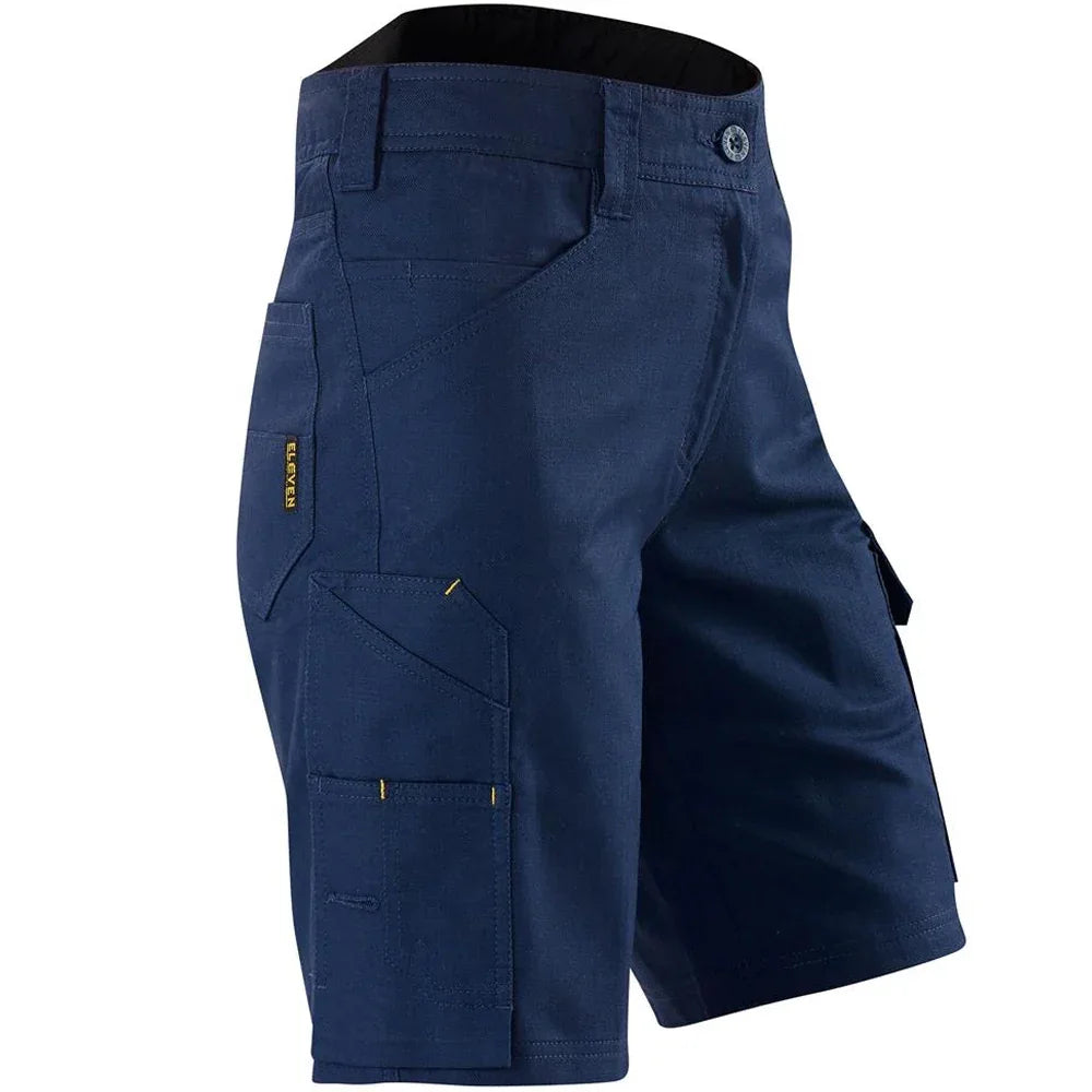 ELEVEN Workwear Women’s Ripstop Work Short - Navy - RSEA Safety Outlet