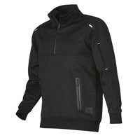 ELEVEN BLACK Tech Fleece 1/4 Zip Pullover - RSEA Safety Outlet