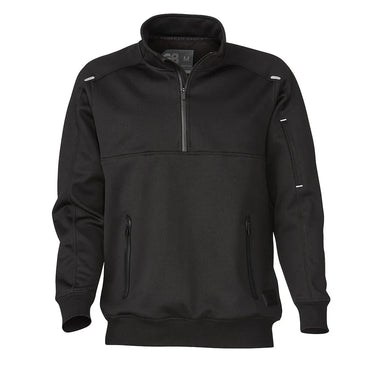 ELEVEN BLACK Tech Fleece 1/4 Zip Pullover - RSEA Safety Outlet