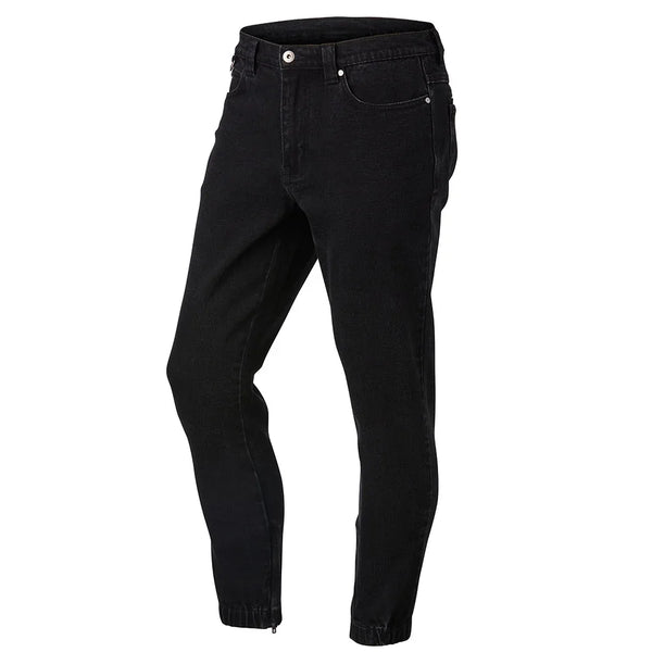 Hammer + Field Workwear Denim Stretch Cuffed Pant - Black - RSEA Safety Outlet