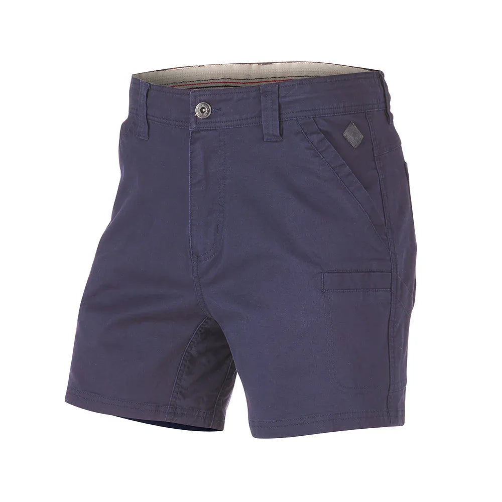 Hammer + Field Workwear Stretch Seam Detailed Short - Midnight - RSEA Safety Outlet