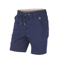 Hammer + Field Workwear Tapered Stretch Seam Detailed Short - Navy