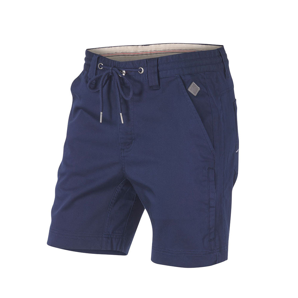 Hammer + Field Workwear Tapered Stretch Seam Detailed Short - Navy