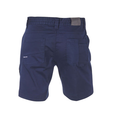 Hammer + Field Workwear Tapered Stretch Seam Detailed Short - Navy