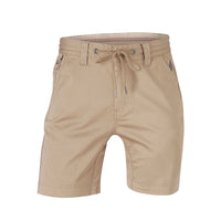 Hammer + Field Workwear Tapered Stretch Seam Detailed Short - Tan