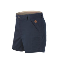 Hammer + Field Workwear Short Length Multi Pocket Stretch Short - Navy