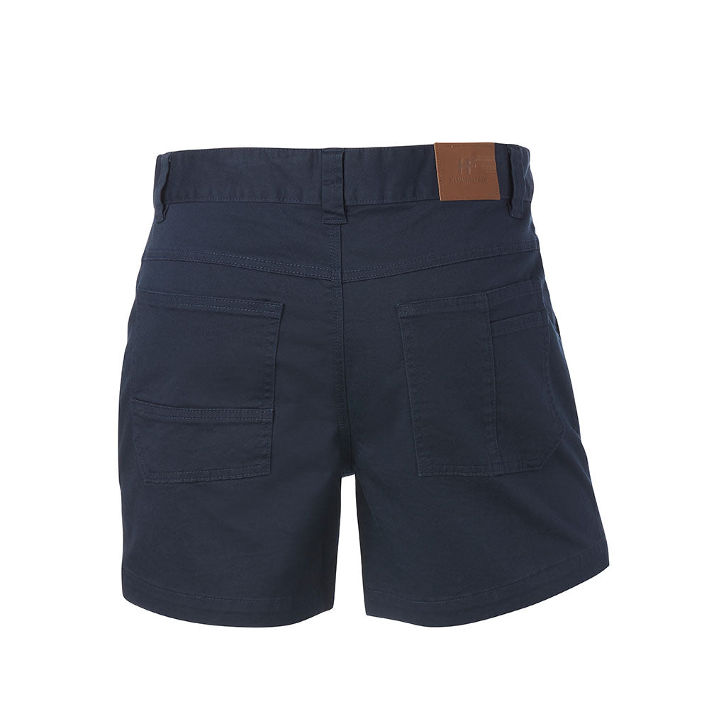 Hammer + Field Workwear Short Length Multi Pocket Stretch Short - Navy