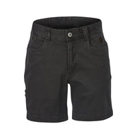 Hammer + Field Workwear Mid Length Washed Twill Stretch Short - Charcoal - RSEA Safety Outlet