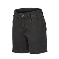 Hammer + Field Workwear Mid Length Washed Twill Stretch Short - Charcoal - RSEA Safety Outlet
