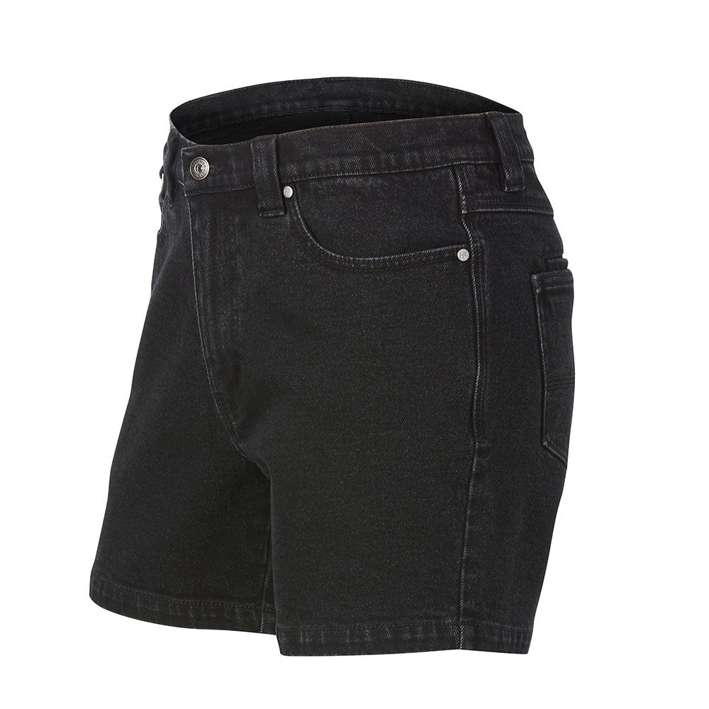 Hammer + Field Denim Stretch Short - Black