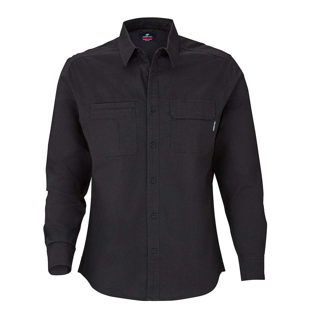 Hammer + Field Long Sleeve Work Shirt - Black