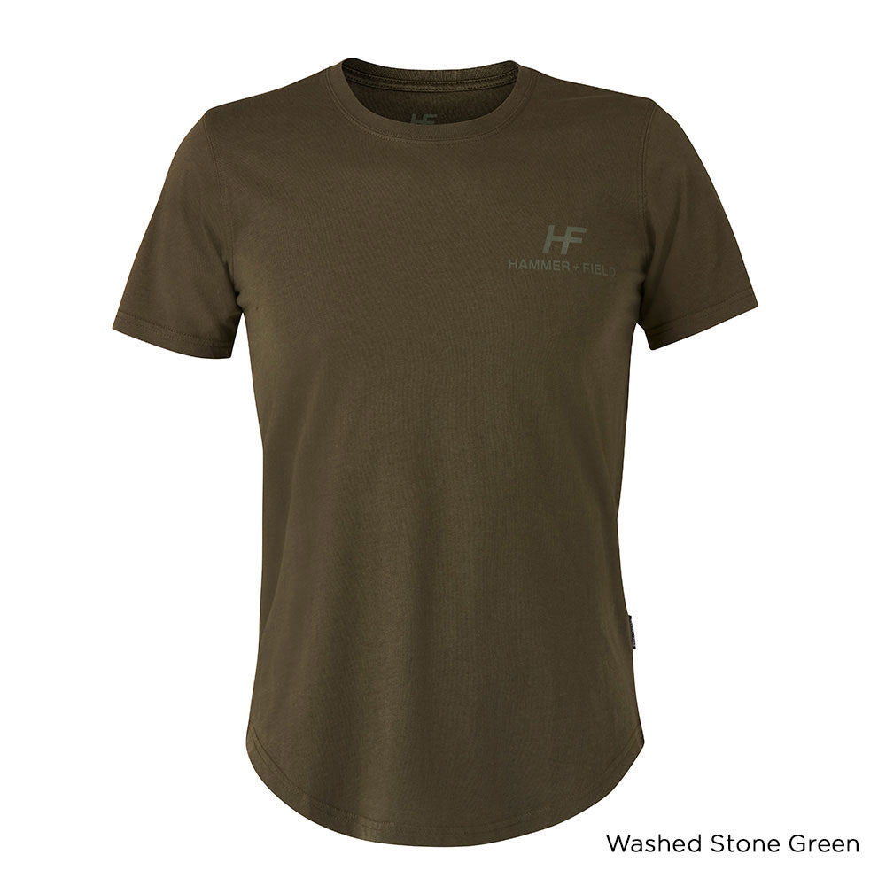 Hammer + Field Workwear S/S T-Shirt - Washed Stone Green